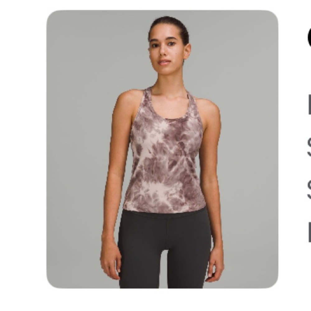 Lululemon Cool Racerback Short Tank - Nulu